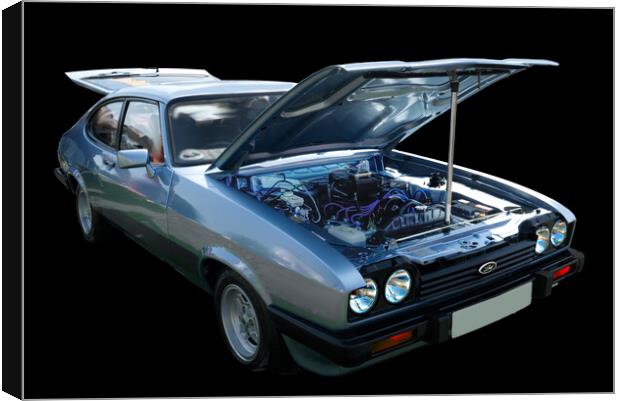 Ford Capri Canvas Print by Alison Chambers