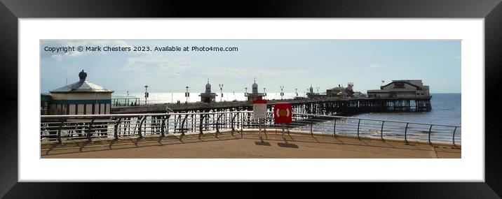 Blackpool North pier Framed Mounted Print by Mark Chesters