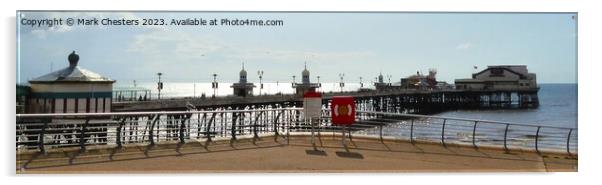 Blackpool North pier Acrylic by Mark Chesters
