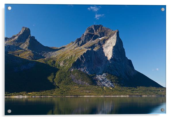 Norwegian Fjord Acrylic by Thomas Schaeffer