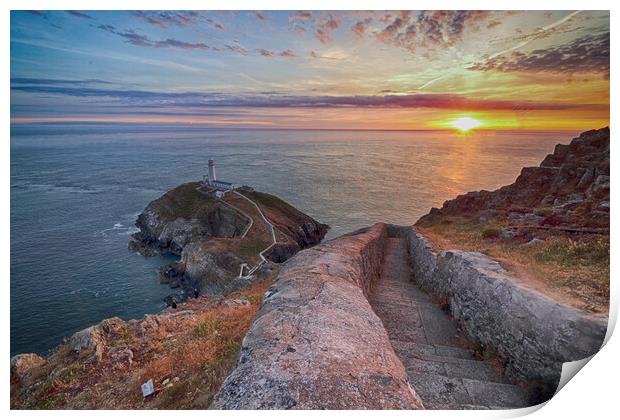 south stack Print by sean clifford