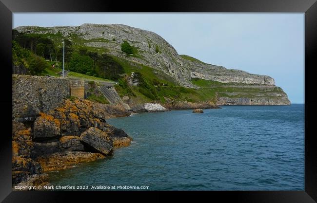 Llandudno Great Orme Framed Print by Mark Chesters