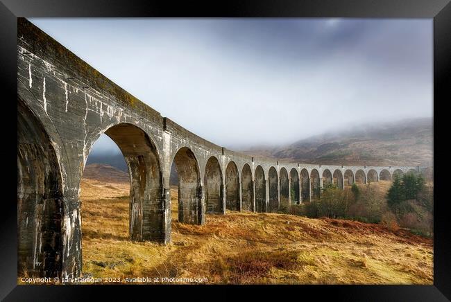 Glenfinnan Viaduct Framed Print by Ian Flanagan