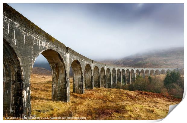 Glenfinnan Viaduct Print by Ian Flanagan