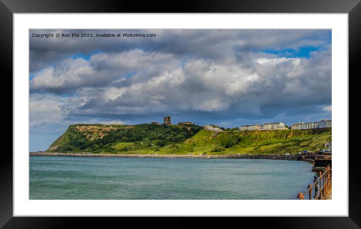 Scarborough North Bay Framed Mounted Print by Ron Ella