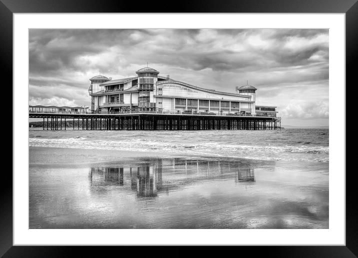 The Grand Pier Weston-super-Mare Framed Mounted Print by Darren Galpin