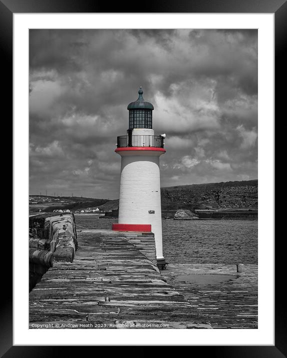 Standing Tall  Framed Mounted Print by Andrew Heath