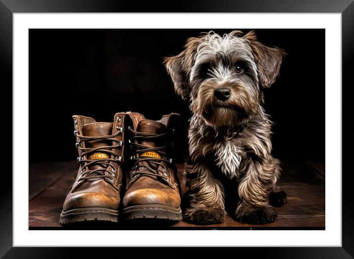 These Boots are made for walking Framed Mounted Print by Brian Tarr