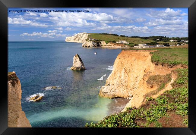 Morning at Freshwater Bay Framed Print by Andrew Ray