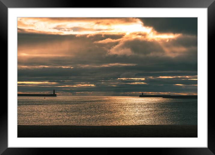 Tynemouth Framed Mounted Print by Tim Hill