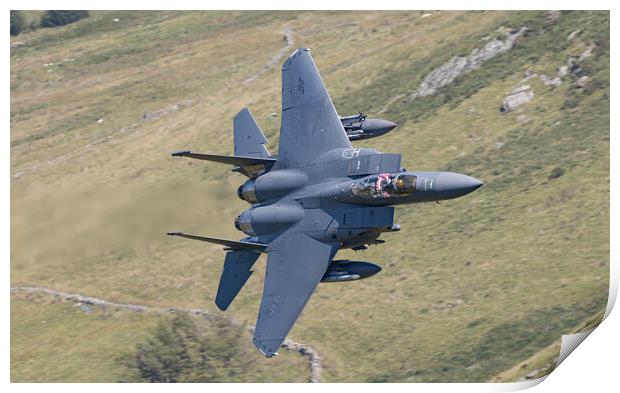 F15 Strike Eagle Print by Rory Trappe