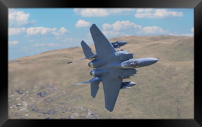 F15 Strike Eagle Framed Print by Rory Trappe