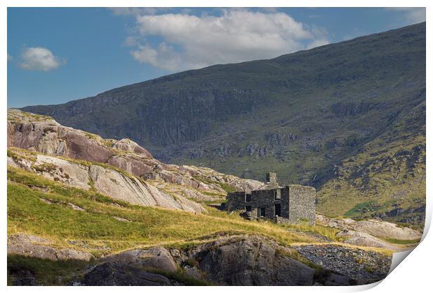 Cwmorthin Slate Quarry Print by Rory Trappe