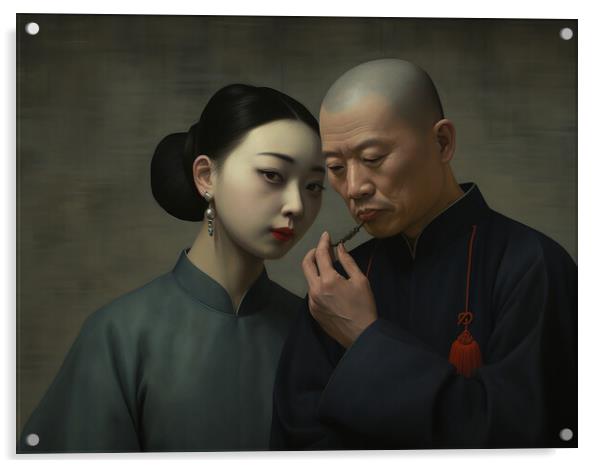 Chinese Whispers Acrylic by Steve Smith