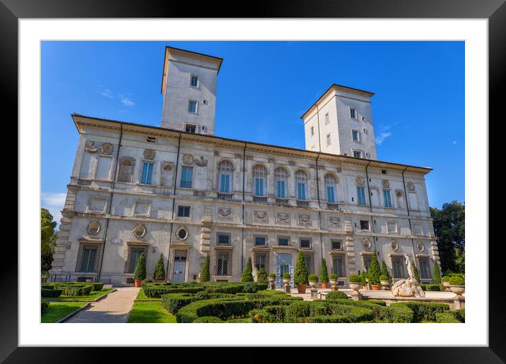 Borghese Gallery and Museum in Rome Framed Mounted Print by Artur Bogacki