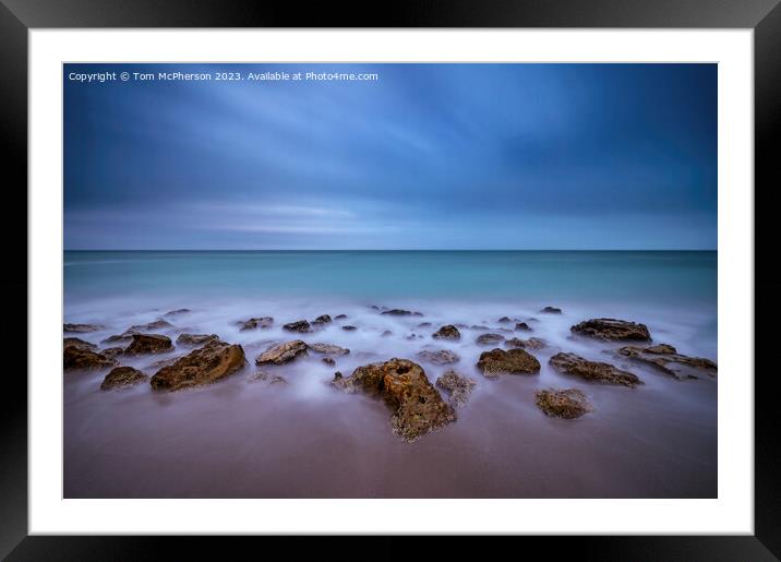 Tranquil Sea Long Exposure Framed Mounted Print by Tom McPherson