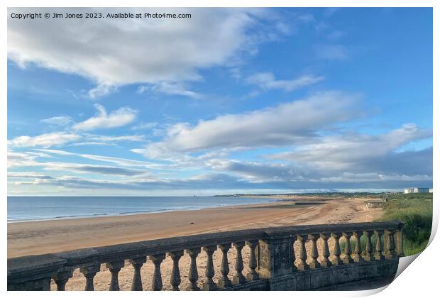 The View over the Balustrade Print by Jim Jones