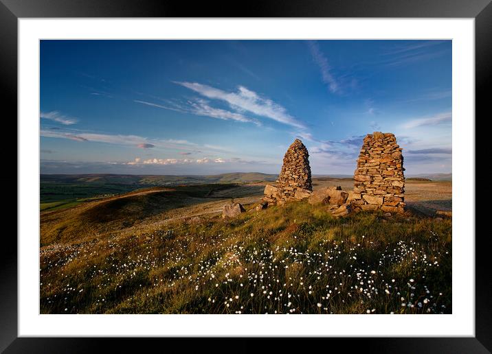 Towering Beauty in Yorkshire's Countryside Framed Mounted Print by Jim Round