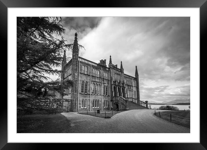 Ross Priory Angle Framed Mounted Print by Gareth Burge Photography
