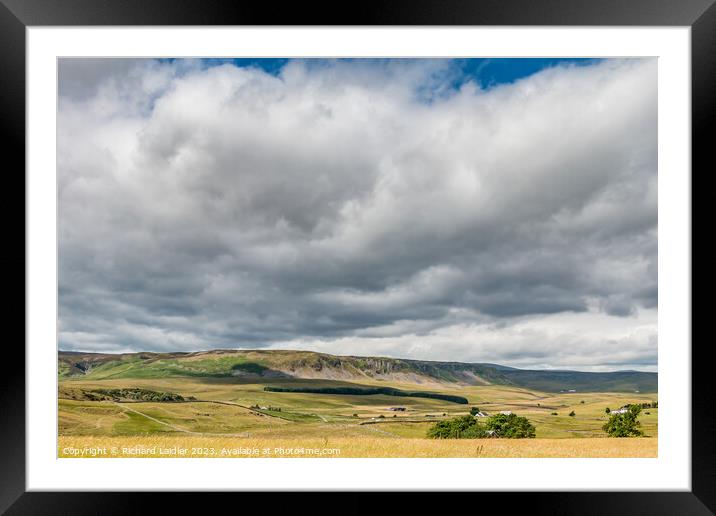 Cronkley Scar, Teesdale Framed Mounted Print by Richard Laidler