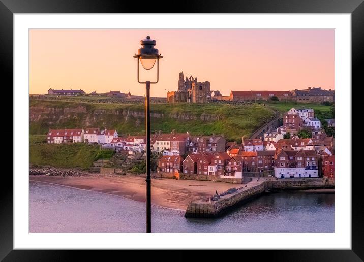 Whitby: Wonderful Whitby Framed Mounted Print by Tim Hill