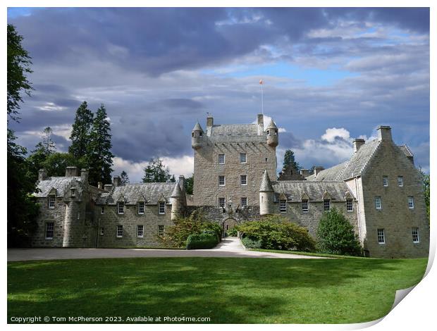 The Enchanting Cawdor Castle Print by Tom McPherson