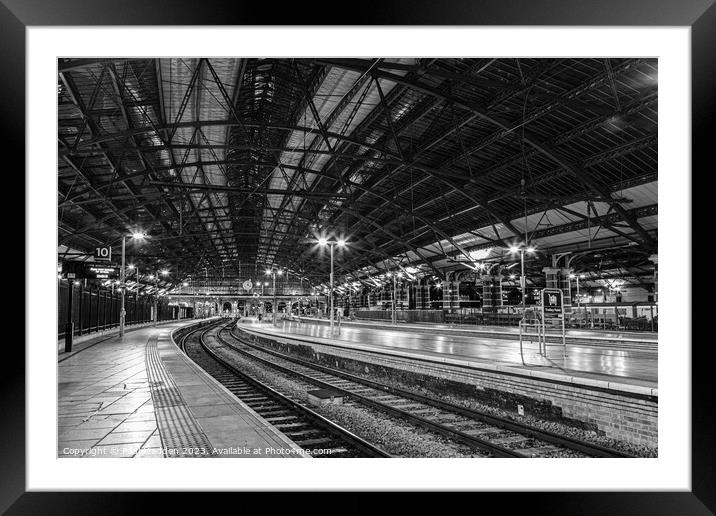 Lime Street Station Liverpool Framed Mounted Print by Paul Madden