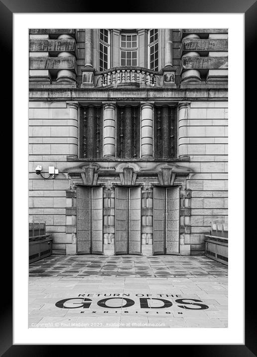 Liverpool World Museum Entrance Framed Mounted Print by Paul Madden