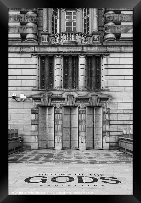 Liverpool World Museum Entrance Framed Print by Paul Madden