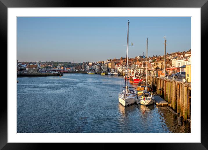 Whitby North Yorkshire Framed Mounted Print by Steve Smith