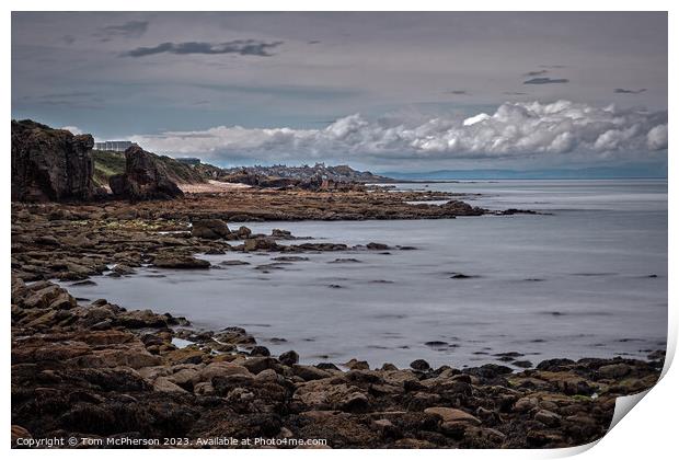 Serene Coastal Beauty Print by Tom McPherson