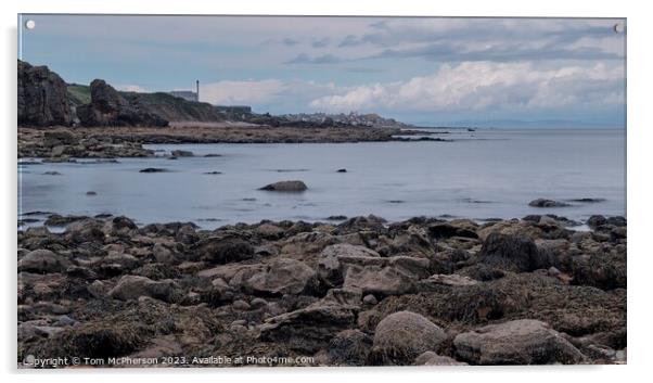 Serene Coastal Beauty Acrylic by Tom McPherson