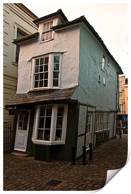 Crooked House Windsor Print by Doug McRae