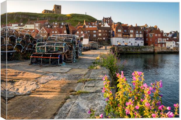 Whitby Tate Hill Pier Canvas Print by Tim Hill