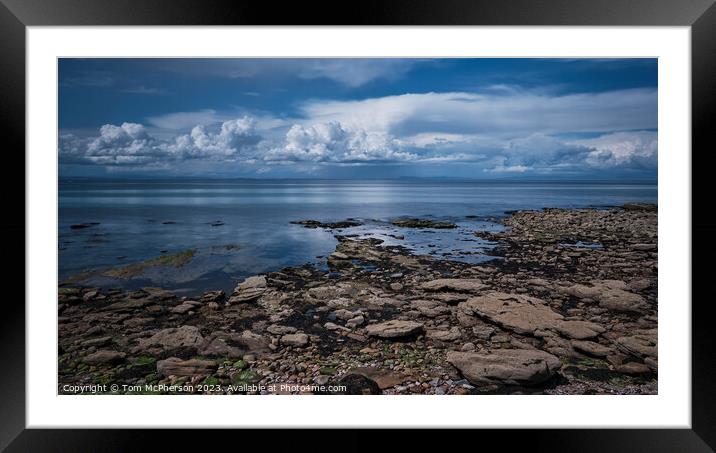 Enchanting Dance of Scottish Seascape Framed Mounted Print by Tom McPherson