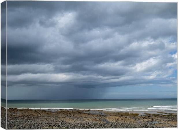 Approaching storm Canvas Print by Tony Twyman