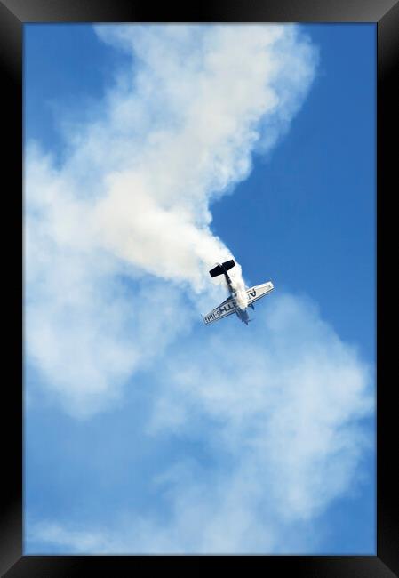 Extra 330SC Framed Print by Kevin Howchin