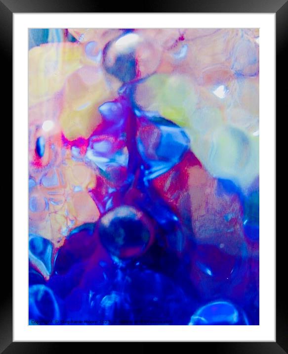 Abstract 690 Framed Mounted Print by Stephanie Moore