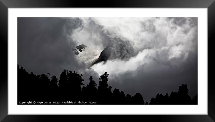 A Break In The Weather Framed Mounted Print by Nigel Jones