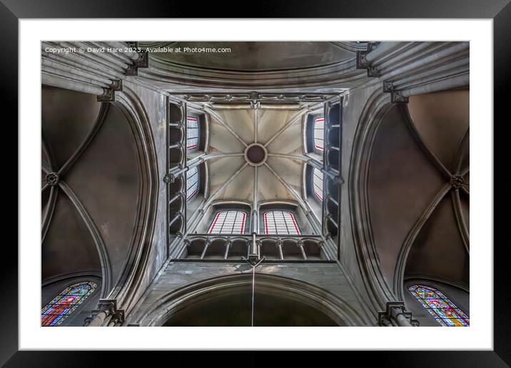 Church of Our Lady, Dijon Framed Mounted Print by David Hare
