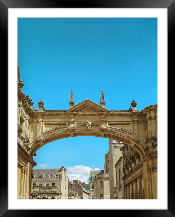 Archway with Roman style architecture Framed Mounted Print by Mehul Patel