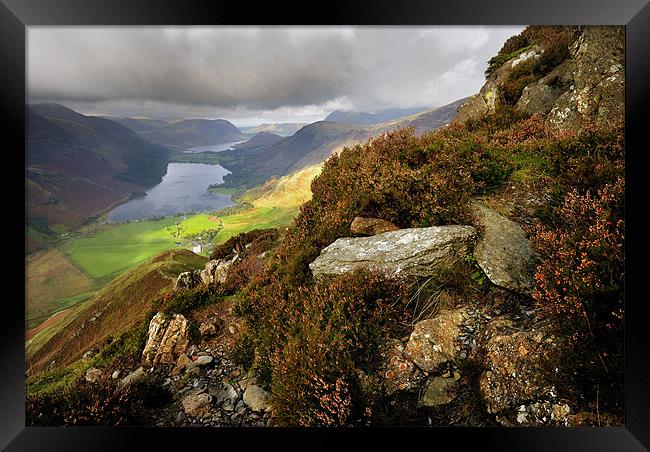 Buttermere Views Framed Print by Jason Connolly