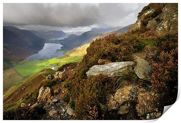 Buttermere Views Print by Jason Connolly