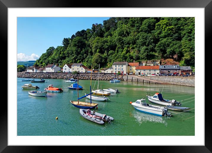 Minehead Harbour Framed Mounted Print by Darren Galpin