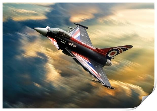 The need for speed Print by Stephen Ward