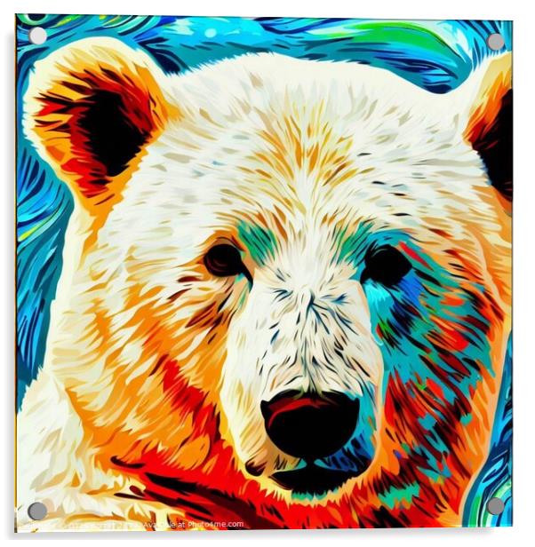 POLAR BEAR 2 Acrylic by OTIS PORRITT