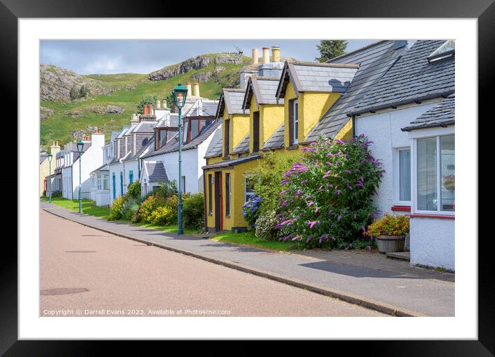 Wester Ross Framed Mounted Print by Darrell Evans