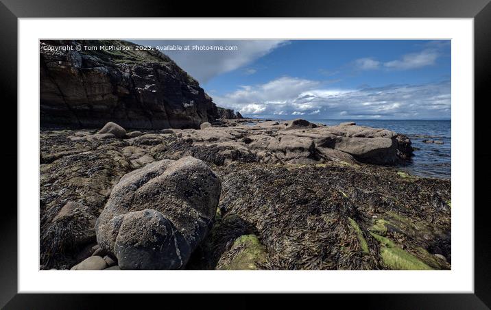 Serene Beauty of Moray's Coastal Landscape Framed Mounted Print by Tom McPherson