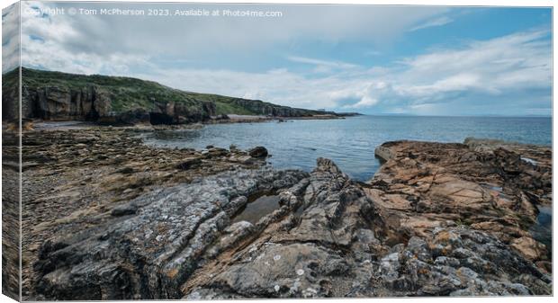 Ethereal Beauty of Moray Firth Seascape Canvas Print by Tom McPherson