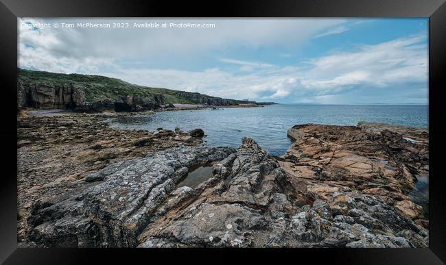 Ethereal Beauty of Moray Firth Seascape Framed Print by Tom McPherson